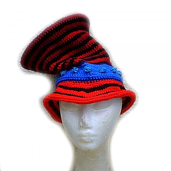 The Tall Topper crochet top hat