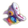 Rainbow Stout, a toothy fish hat