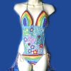 Rainbow Butterfly Garden Monokini